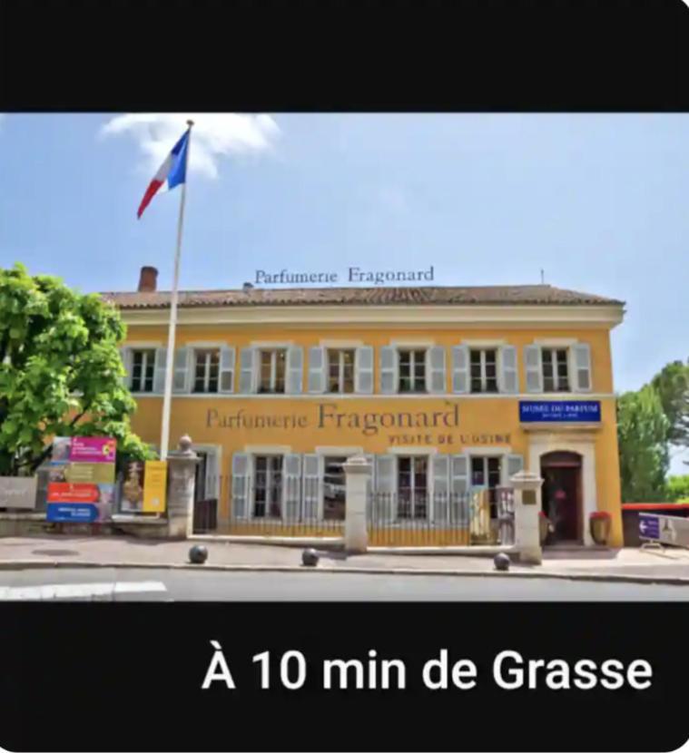 Evasion Au Calme - Maison Cosy Avec Piscine Et Tennis Saint-Vallier-de-Thiey Zewnętrze zdjęcie
