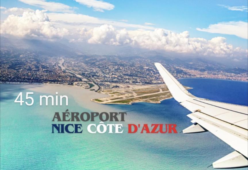 Evasion Au Calme - Maison Cosy Avec Piscine Et Tennis Saint-Vallier-de-Thiey Zewnętrze zdjęcie